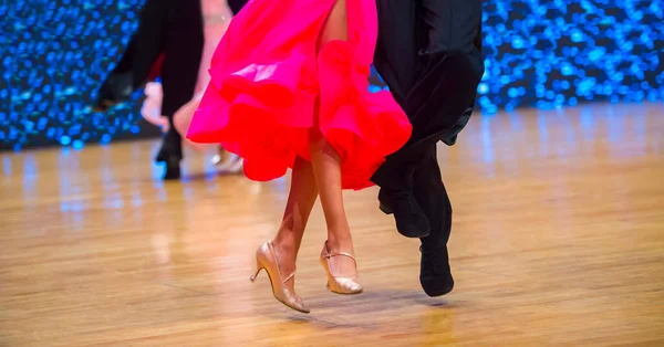 Danseuse Latino Américaine Danseuse Internationale Danse Salon Est Une Spor — Photo