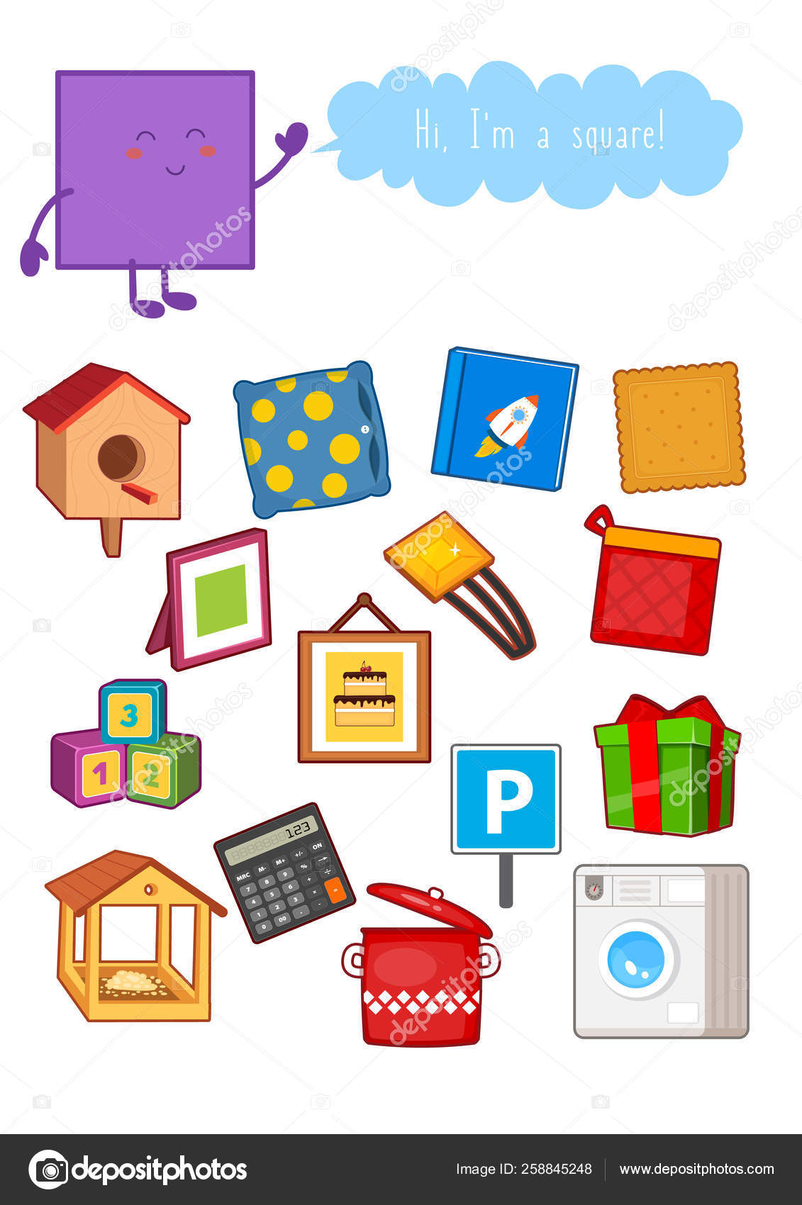 Educational children game. Toddlers activity. Stock Illustration by ...