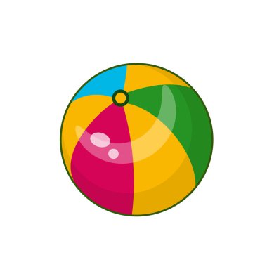 Çocuk topu vektör illüstrasyon