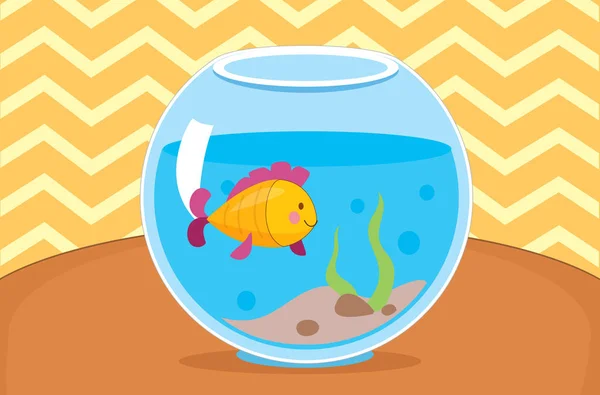 Ilustración vectorial de peces — Vector de stock