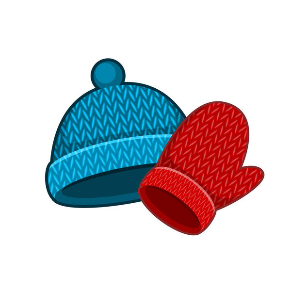 Winter cap and mittens 