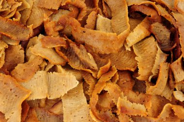 Kuzu ve dana gyro kebap et dilimleri arka plan