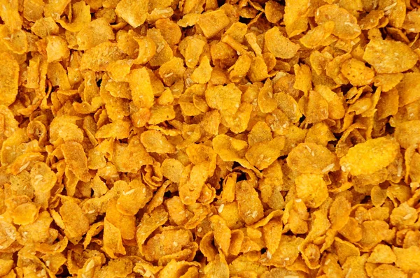 Honey Nut Corn Flakes Breakfast Cereal Background — Stock Photo, Image