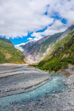 Franz Josef Glacier, Westland Tai Poutini Milli Parkı'nda Yeni Zelanda Batı kıyısında bulunan, izlemek