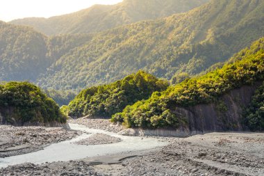Franz Josef Glacier, Westland Tai Poutini Milli Parkı'nda Yeni Zelanda Batı kıyısında bulunan, izlemek