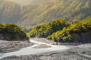 Franz Josef Glacier, Westland Tai Poutini Milli Parkı'nda Yeni Zelanda Batı kıyısında bulunan, izlemek