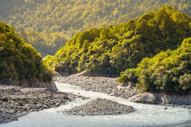 Franz Josef Glacier, Westland Tai Poutini Milli Parkı'nda Yeni Zelanda Batı kıyısında bulunan, izlemek
