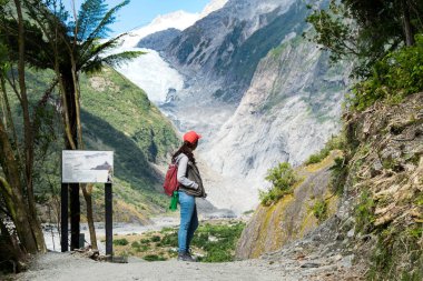 Franz Josef Glacier, Westland Tai Poutini Milli Parkı'nda Yeni Zelanda Batı kıyısında bulunan, izlemek