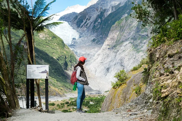 Franz Josef Glacier, Westland Tai Poutini Milli Parkı'nda Yeni Zelanda Batı kıyısında bulunan, izlemek