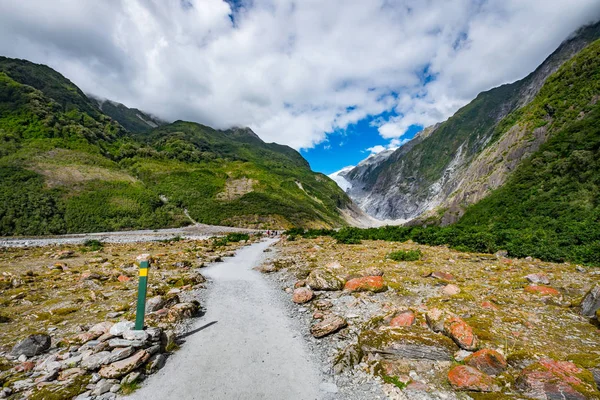 Franz Josef Glacier, Westland Tai Poutini Milli Parkı'nda Yeni Zelanda Batı kıyısında bulunan, izlemek
