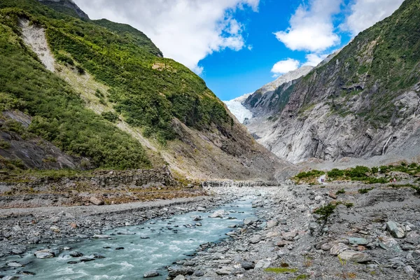 Franz Josef Glacier, Westland Tai Poutini Milli Parkı'nda Yeni Zelanda Batı kıyısında bulunan, izlemek