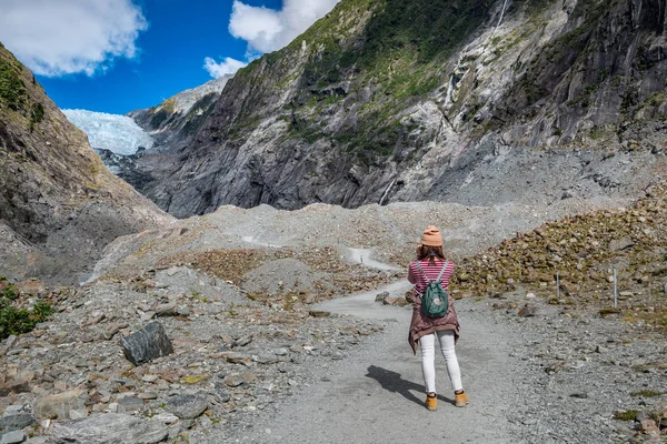 Franz Josef Glacier, Westland Tai Poutini Milli Parkı'nda Yeni Zelanda Batı kıyısında bulunan, izlemek