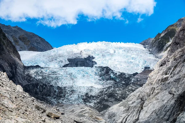 Franz Josef Glacier Znajduje Się Park Narodowy Westland Tai Westland — Zdjęcie stockowe