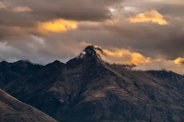 Landschap Rond Lake Wakatipu Remarkables Queenstown Nieuw Zeeland — Stockfoto