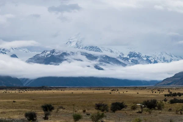 Landscape Cook Aoraki National Park New Zealand — Stock Photo, Image