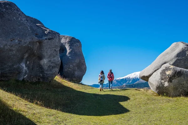 Scenic View Castle Hill Castle Hill Peak Background Locate South — Stock Photo, Image