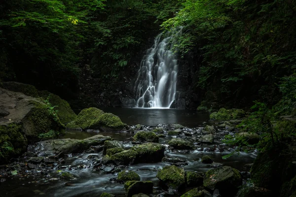 Glenoe Водоспад Розташований Glens Антрім Північна Ірландія — стокове фото