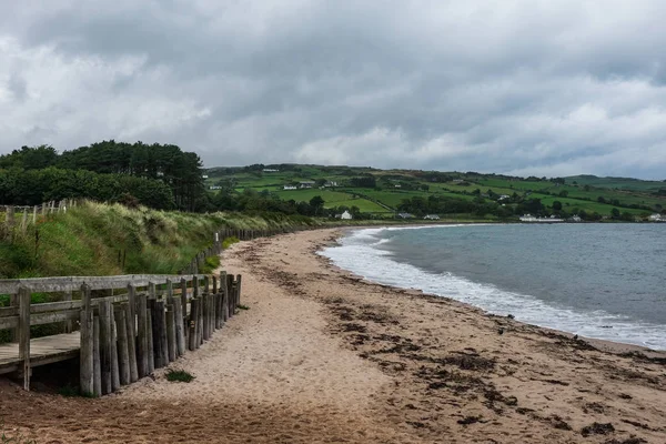 Cushendun Aldeia Uma Pequena Aldeia Entre Ballycastle Cushendall Condado Antrim — Fotografia de Stock