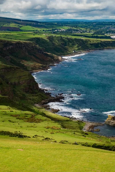 Paisagem Torno Fair Head Trail Uma Das Famosas Atrações País — Fotografia de Stock