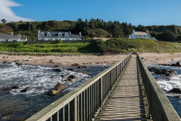 Ballycastle Beach Destino Turístico Popular Localizado Rota Costeira Causeway Costa — Fotografia de Stock