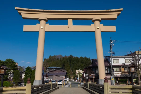 Landschaft Die Stadt Takayama Eine Stadt Der Bergigen Hida Region — Stockfoto