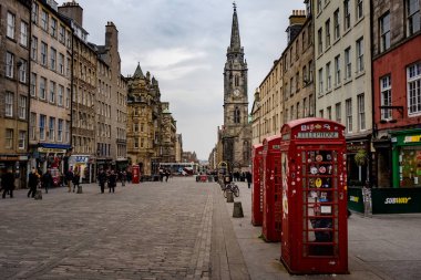 Edinburgh şehir, İskoçya'nın başkenti şehir peyzaj