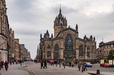 St Giles Katedrali olarak da bilinen Edinburgh yüksek Kirk, 's Church of İskoçya Edinburgh, Büyük Britanya.