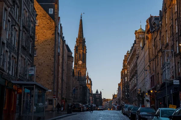 苏格兰首都爱丁堡城市的风景 — 图库照片