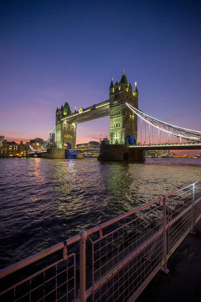 Ландшафт Тауэрского моста, Лондон, Великобритания — стоковое фото
