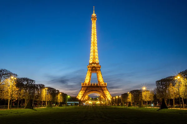 Eiffel toren Light up, Parijs, Frankrijk — Stockfoto