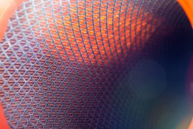 vücudun esnekliksizlik için bir demir ızgara ile araba tema kağıt araba filtresi için arka plan, görünüm içinde araba parçası.