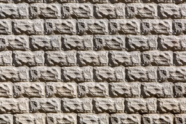 Textura Uma Parede Pedra Com Rusticação Alvenaria Feita Pedra Natural — Fotografia de Stock