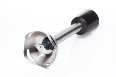 Blender kesme bıçakları beyaz arkaplanda izole edildi.