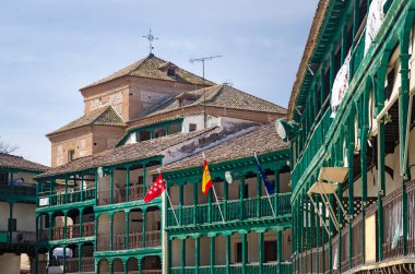 Chinchon, İspanya 'nın Ana Meydanı