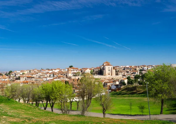 General View Village Chinchon Spain Stock Picture