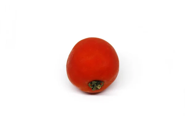 在白色的新鲜番茄 — 图库照片