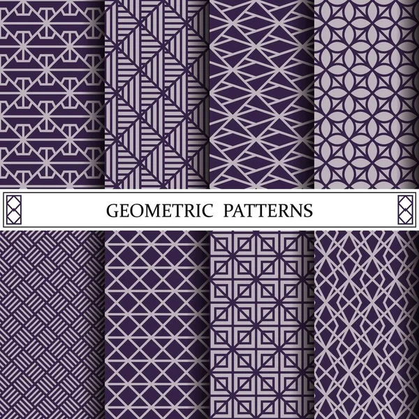 Geometriai Vektor Mintázat Kitöltőmintáikat Weblap Háttér Felületek Textúrák — Stock Vector