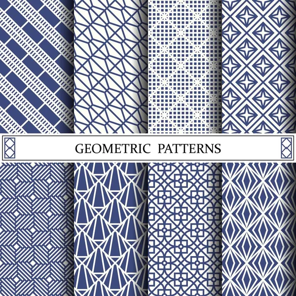 Geometriai Vektor Mintázat Kitöltőmintáikat Weblap Háttér Felületek Textúrák — Stock Vector