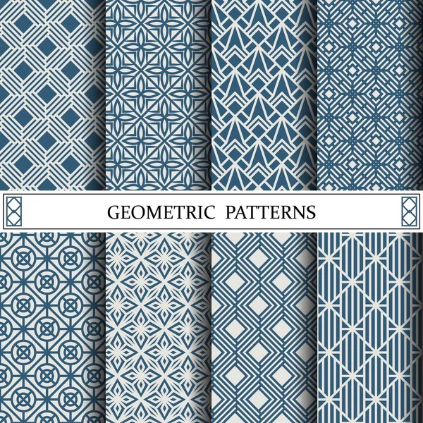 Motif Vectoriel Géométrique Remplissage Motifs Page Web Fond Surface Textures — Image vectorielle