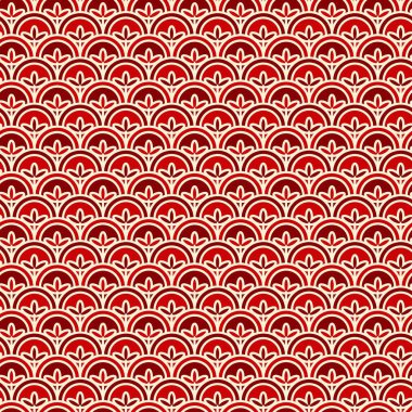 Web sayfası arka plan ve yüzey dokuları için Asya vektör desen