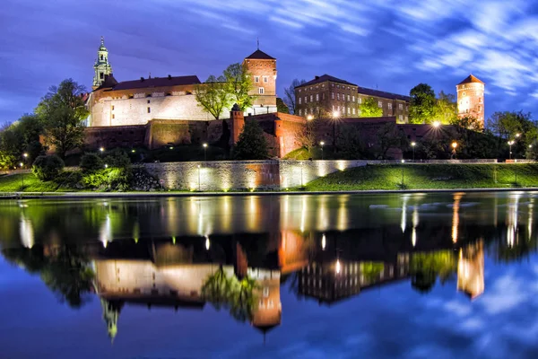 Die Historische Wawel Burg Krakau Polen — Stockfoto