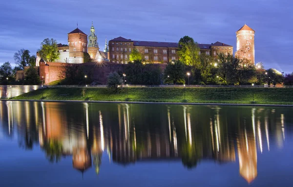 Die Historische Wawel Burg Krakau Polen — Stockfoto