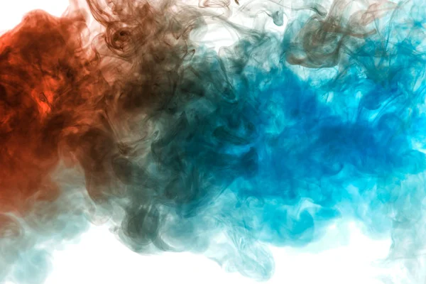 Die Textur Des Grauen Rauchs Ist Wie Ein Aquarell Auf — Stockfoto