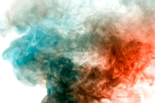 Die Textur Des Grauen Rauchs Ist Wie Ein Aquarell Auf — Stockfoto