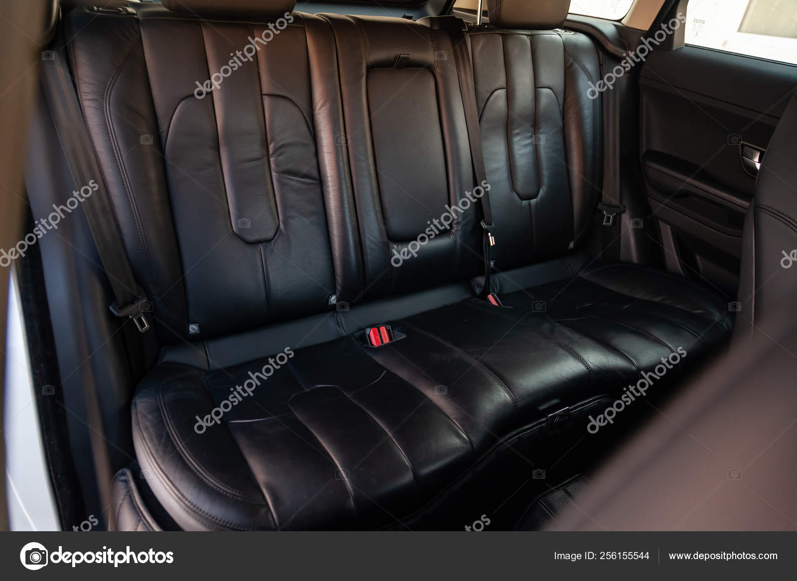 View To The Interior Of Land Rover Evoque With Opened Rear