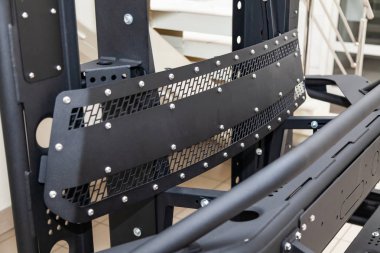 Kapalı için güçlendirilmiş araç gövde elemanlarının gösteri için stand-