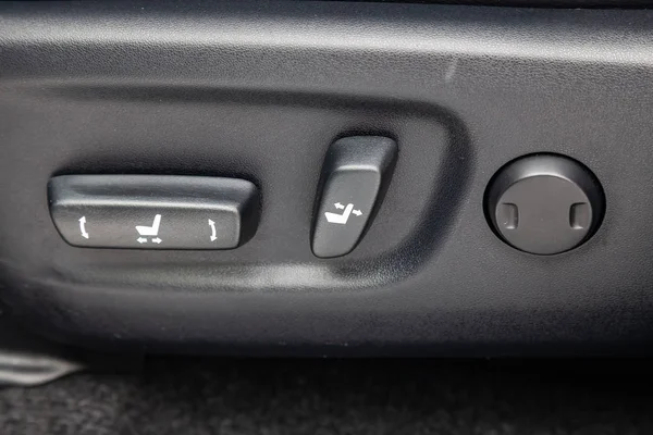 Fermer Vue intérieure avec réglage électrique du siège, boutons o — Photo