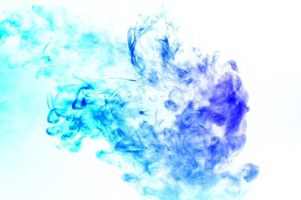 Colorful steam exhaled from the vape with a smooth transition of — Stock Photo, Image