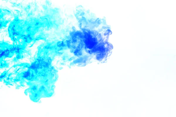 Colorful steam exhaled from the vape with a smooth transition of — Stock Photo, Image