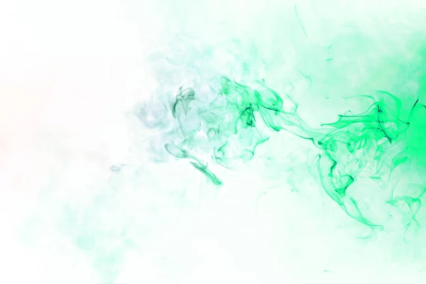 Färgad bakgrund med slingrande moln av rök från mönster av — Stockfoto